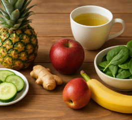 🥑 Título: 7 Alimentos que Desincham a Barriga Naturalmente e Aceleram o Metabolismo